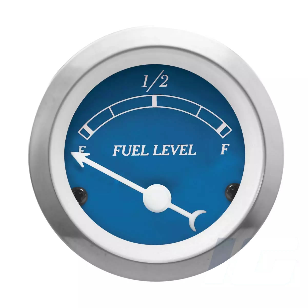 Blue Face Red Needle - Fuel Level Gauge For Vintage Car